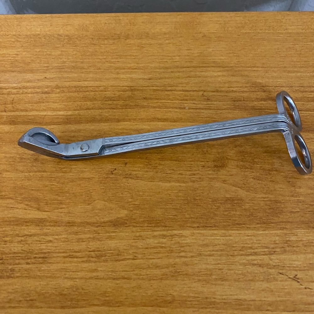 Vintage Silver Candle Wick Trimmer